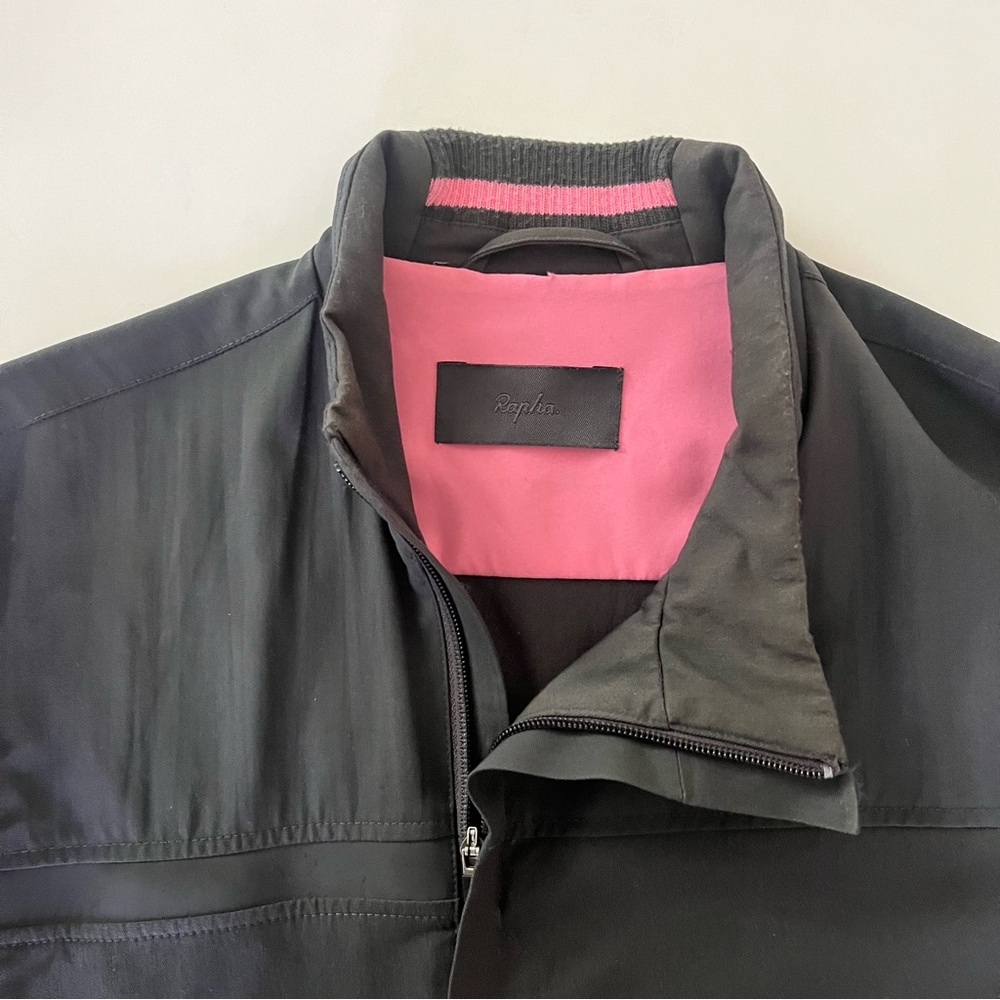 Rapha Cycling Bomber Jacket Grey Size L - Picture 7 of 10